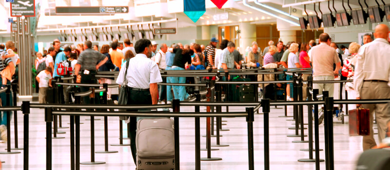 checkin proximo do embarque