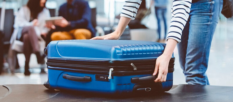 etiqueta despacho cehckin bagagem