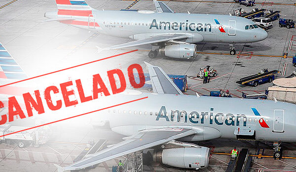 american airlines voo cancelado