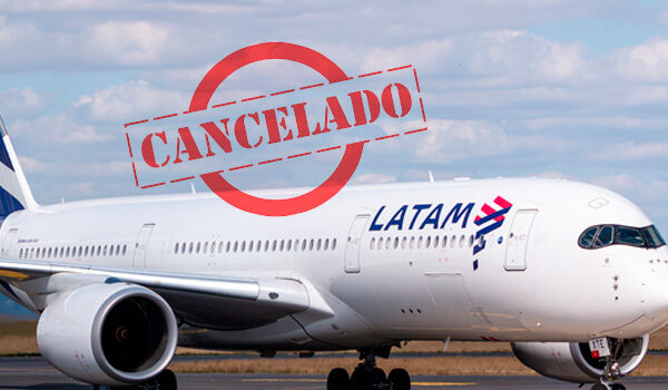 voo cancelado latam
