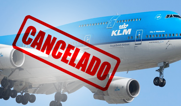 voo cancelado klm