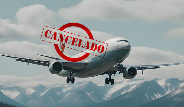 voo cancelado air canada