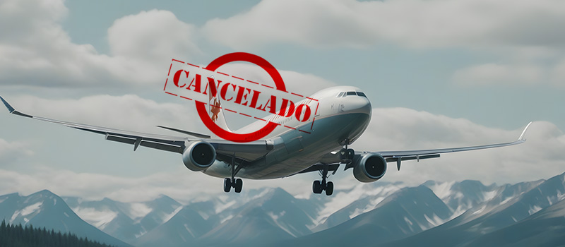 voo cancelado air canada