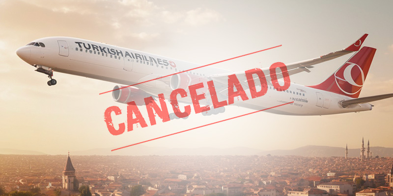 voo cancelado turkish airlines